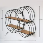 ⁦ديكور حائط ثلاثي بتصميم متعدد مميز⁩ - الصورة ⁦8⁩