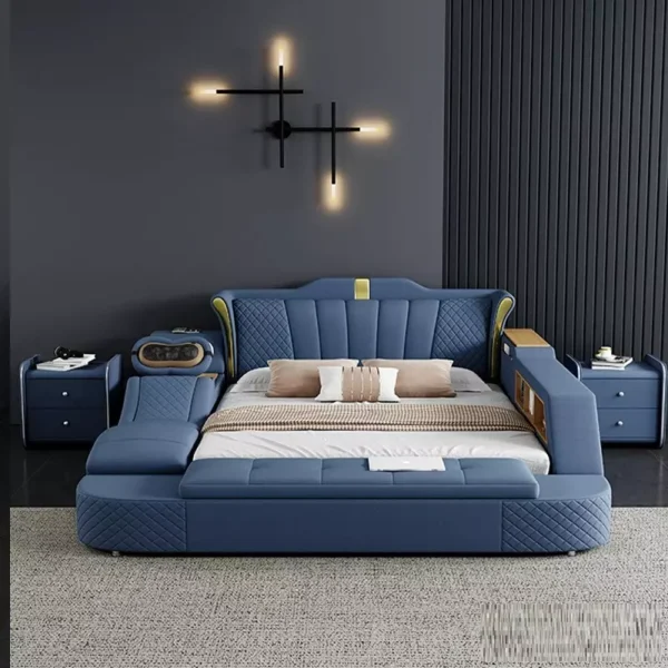 سرير مودرن شامل متعدد المزايا