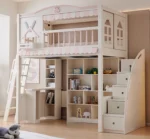 سرير نوم اطفال مع مكتب وخزانة