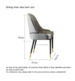 ⁦طاولة طعام دائرية بسطح رخام⁩ - الصورة ⁦10⁩