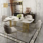 طاولة طعام مودرن من تصميم فاخر