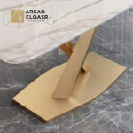 طاولة غرفة طعام رخامية فاخرة