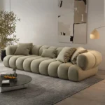 ⁦كنب بتصميم هندسي أنيق – راحة فائقة وتنجيد فاخر – لمسة فخمة لغرفة المعيشة العصرية⁩ - الصورة ⁦2⁩