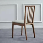 كرسي طاولة طعام جلد فاخر