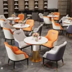 كرسي طاولة طعام بتصميم فخم