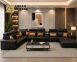 كنب زاوية مودرن من تصميم ايطالي