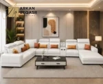 كنب زاوية مودرن من تصميم ايطالي