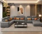 كنب زاوية مودرن من تصميم ايطالي
