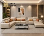 كنب زاوية مودرن من تصميم ايطالي