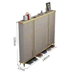 ⁦خزانة احذية بتصميم متدرج فخم⁩ - الصورة ⁦5⁩