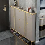 خزانة احذية بتصميم متدرج فخم 2024