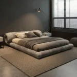 ⁦سرير متميز فاخر منخفض مع مرتبة مميزة⁩ - الصورة ⁦4⁩