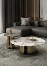 طاولة قهوة رخام بتصميم مميز