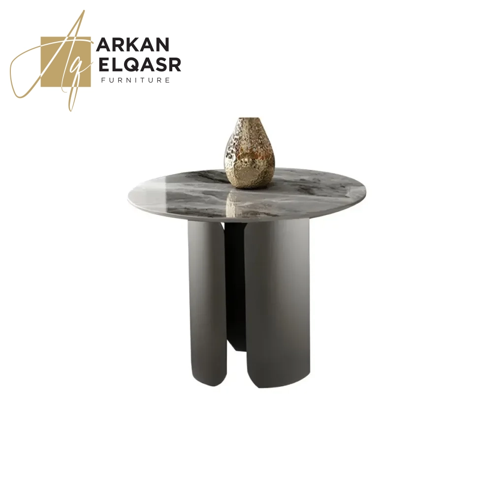 طاولة قهوة رخام بتصميم مميز
