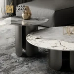 طاولة قهوة رخام بتصميم مميز
