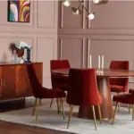 طقم غرفة طعام بتصميم متناسق و حديث 2024