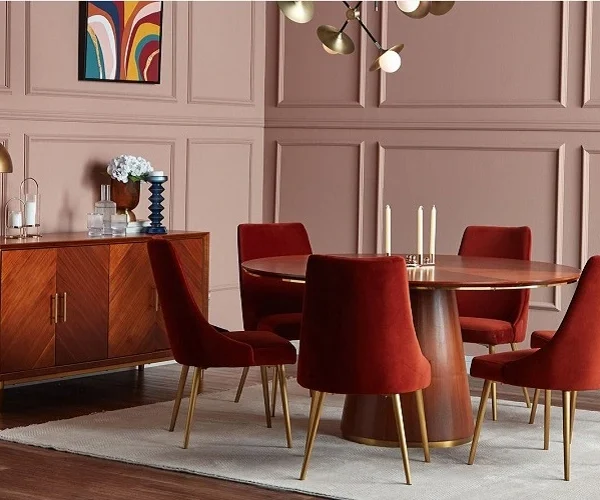 طقم غرفة طعام بتصميم متناسق و حديث 2024