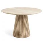 ⁦طاولة طعام دائرية مودرن متعددة المقاس⁩ - الصورة ⁦2⁩