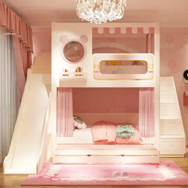 سرير نوم اطفال دورين بناتي