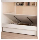 ⁦سرير أطفال فضائي بطابقين مع مزلق عملي⁩ - الصورة ⁦14⁩