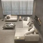 ⁦كنب زاوية مودرن فاخر⁩ - الصورة ⁦2⁩