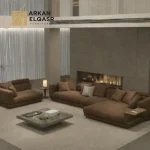 كنب زاوية مودرن فاخر