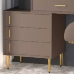 ⁦طاولة تسريحة مع كرسي ومرأة⁩ - الصورة ⁦8⁩