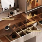 ⁦طاولة تزيين مع مرآة مودرن⁩ - الصورة ⁦8⁩