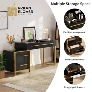 طاولة تسريحة بتصميم مميز