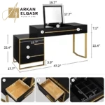 طاولة تسريحة بتصميم مميز