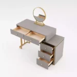 ⁦طاولة تسريحة مع كرسي و مرأة⁩ - الصورة ⁦6⁩