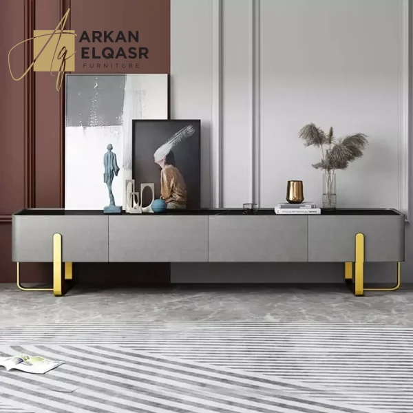طاولة تلفاز من تصميم ايطالي فاخر