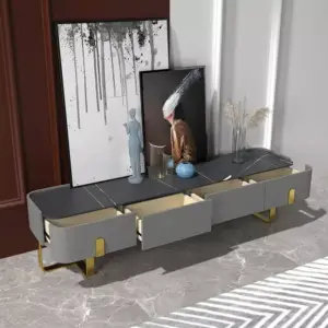 طاولة تلفاز من تصميم ايطالي فاخر