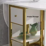 ⁦طاولة طعام رخام قابلة للطي⁩ - الصورة ⁦14⁩