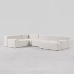 ⁦كنب زاوية مودرن على شكل حرف ال⁩ - الصورة ⁦14⁩