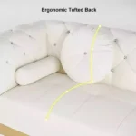 ⁦كنب زاوية مودرن بتصميم ايطالي مميز⁩ - الصورة ⁦9⁩