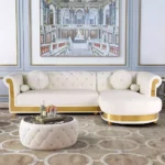 ⁦كنب زاوية مودرن بتصميم ايطالي مميز⁩ - الصورة ⁦2⁩