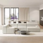 ⁦كنب زاوية مودرن على شكل حرف ال⁩ - الصورة ⁦5⁩