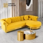 كنب زاوية مودرن بتصميم ايطالي مميز