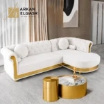 كنب زاوية مودرن بتصميم ايطالي مميز