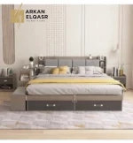 سرير بوحدات داخلية و جانبية