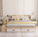 سرير بوحدات داخلية و جانبية