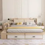 سرير بوحدات داخلية و جانبية