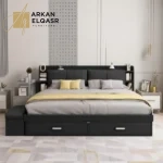 سرير بوحدات داخلية و جانبية