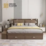 سرير بوحدات داخلية و جانبية