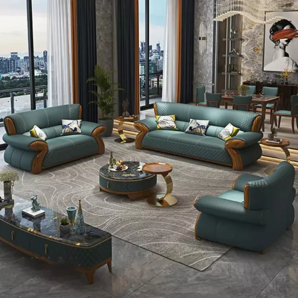 طقم كنب مميز بخامات فاخرة