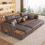 ⁦كنب زاوية متعدد المزايا فحم⁩ - الصورة ⁦3⁩