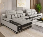 ⁦كنبة زاوية مودرن بمميزات متعددة⁩ - الصورة ⁦4⁩