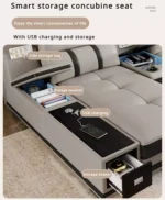 ⁦كنبة زاوية مودرن بمميزات متعددة⁩ - الصورة ⁦6⁩