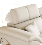 ⁦كنب زاوية متعدد المزايا فحم⁩ - الصورة ⁦6⁩